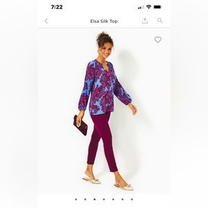 Elsa top NWT $120 XL